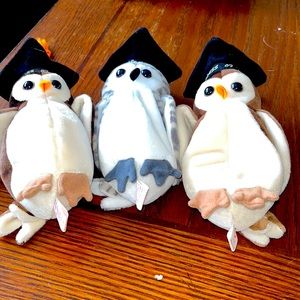 Vintage graduation Beanie Babies